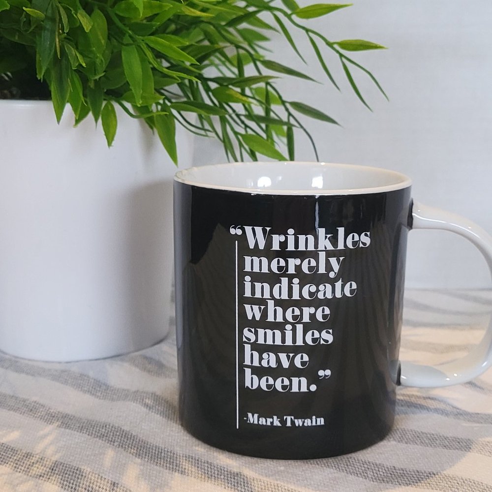 Paper Destiny Black Mug